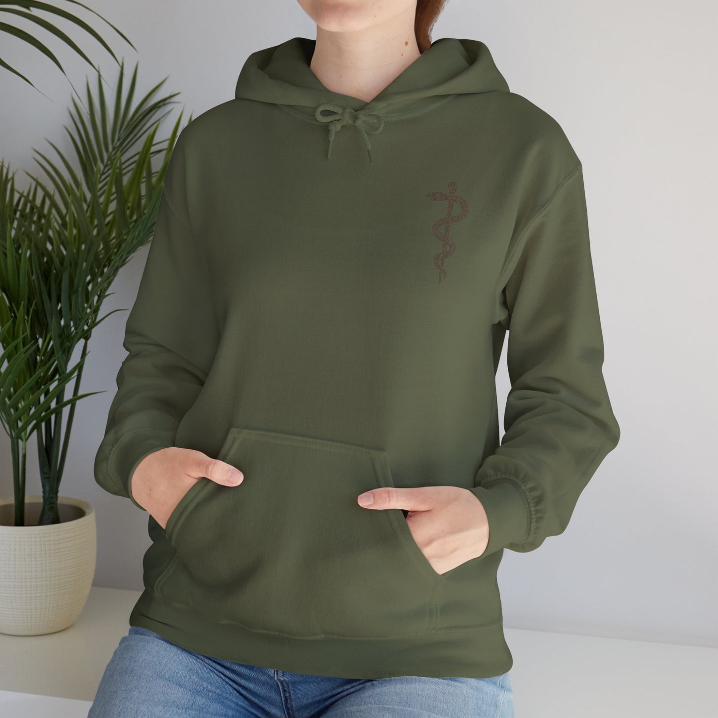 Sorta Ratched Sorta Nightingale with Daisies - Hoodie | Nurses and Healthcare | Roly Poly Print