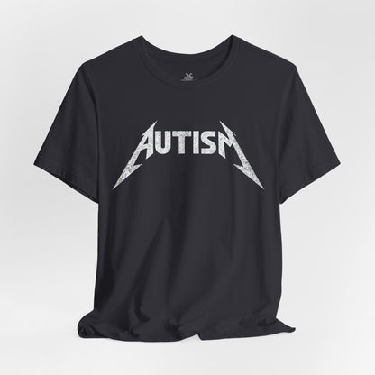 Autism Rock Band Album Cover — T-Shirt | Neurospicy & Relatable | Roly Poly Print