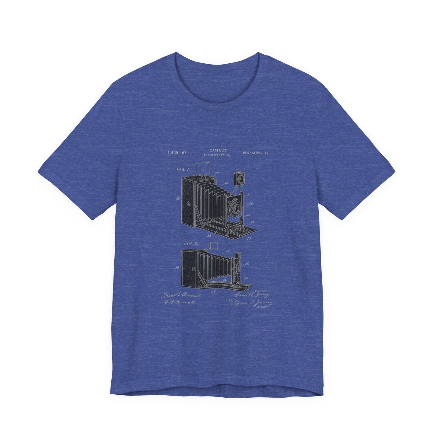 Camera Patent Vintage - T-Shirt | STEM | Roly Poly Print
