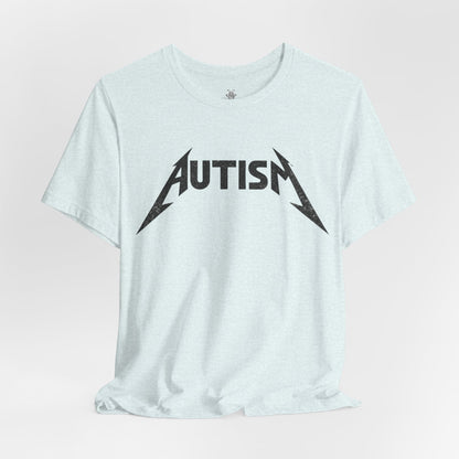 Autism Rock Band Album Cover — T-Shirt | Neurospicy & Relatable | Roly Poly Print