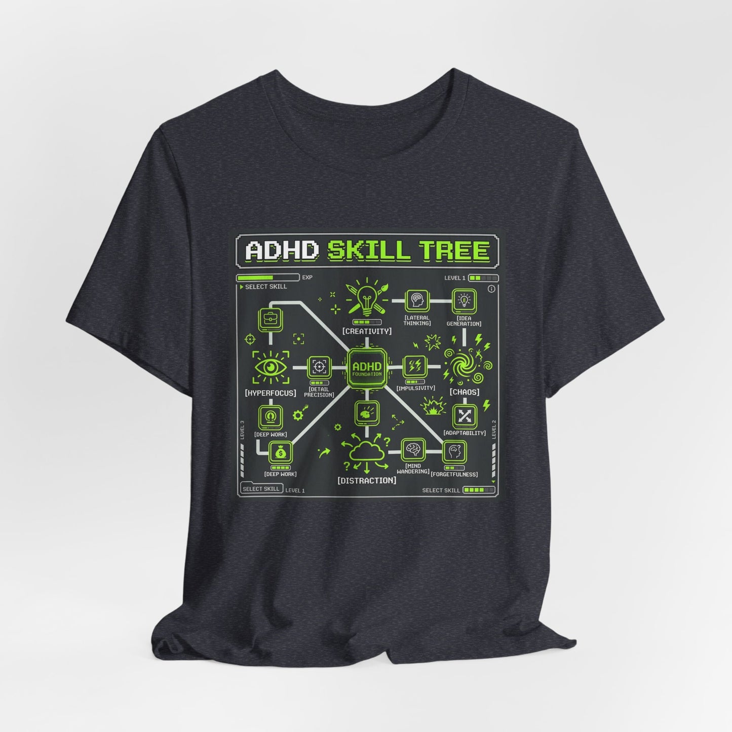 ADHD Skill Tree | T-Shirt