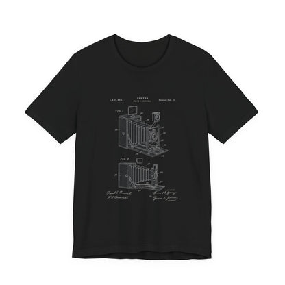 Camera Patent Vintage - T-Shirt | STEM | Roly Poly Print