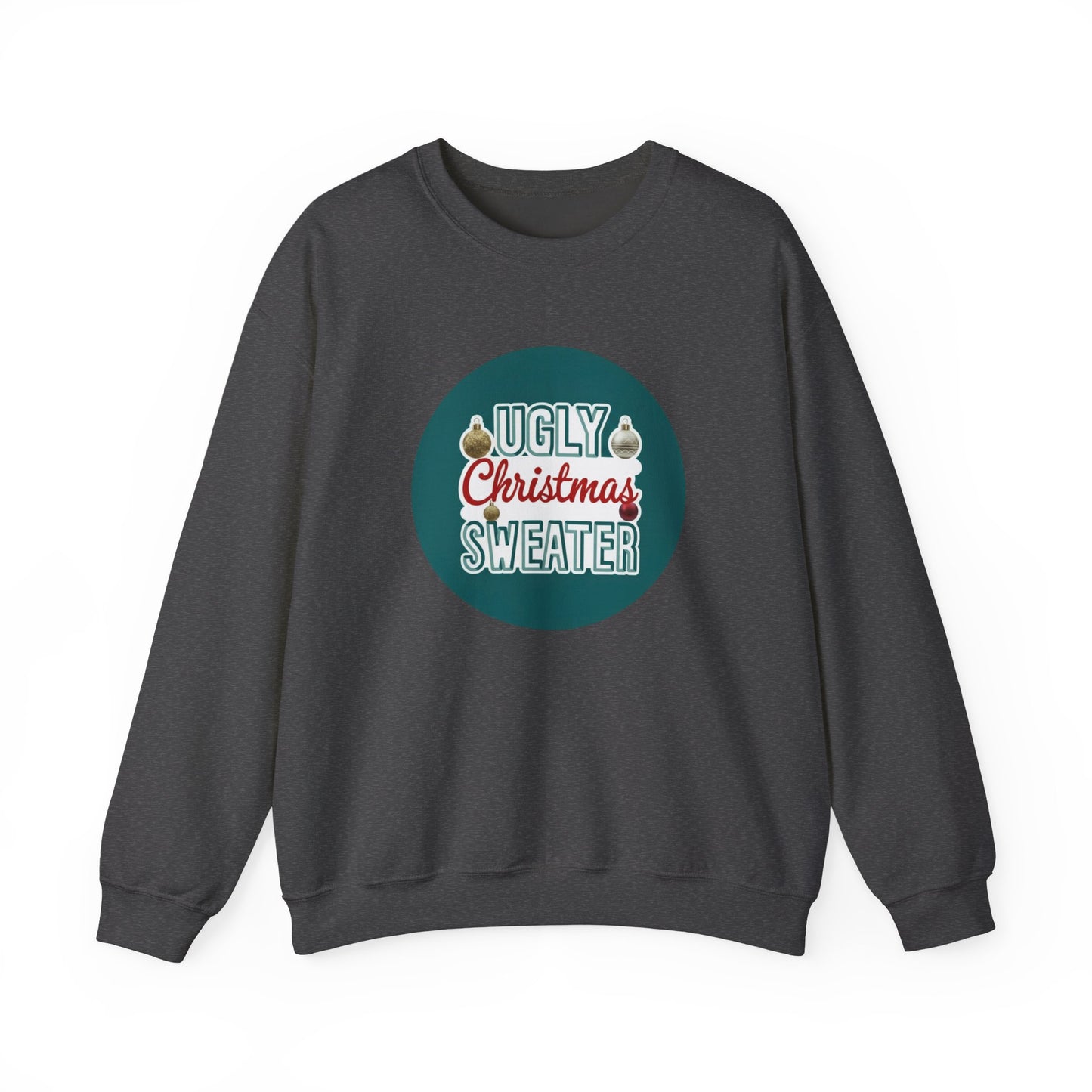Ugly Christmas Sweater Logo Style - Christmas Sweatshirt | Holiday | Roly Poly Print