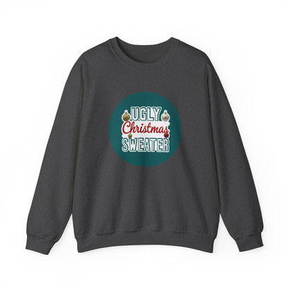 Ugly Christmas Sweater Logo Style - Christmas Sweatshirt | Holiday | Roly Poly Print