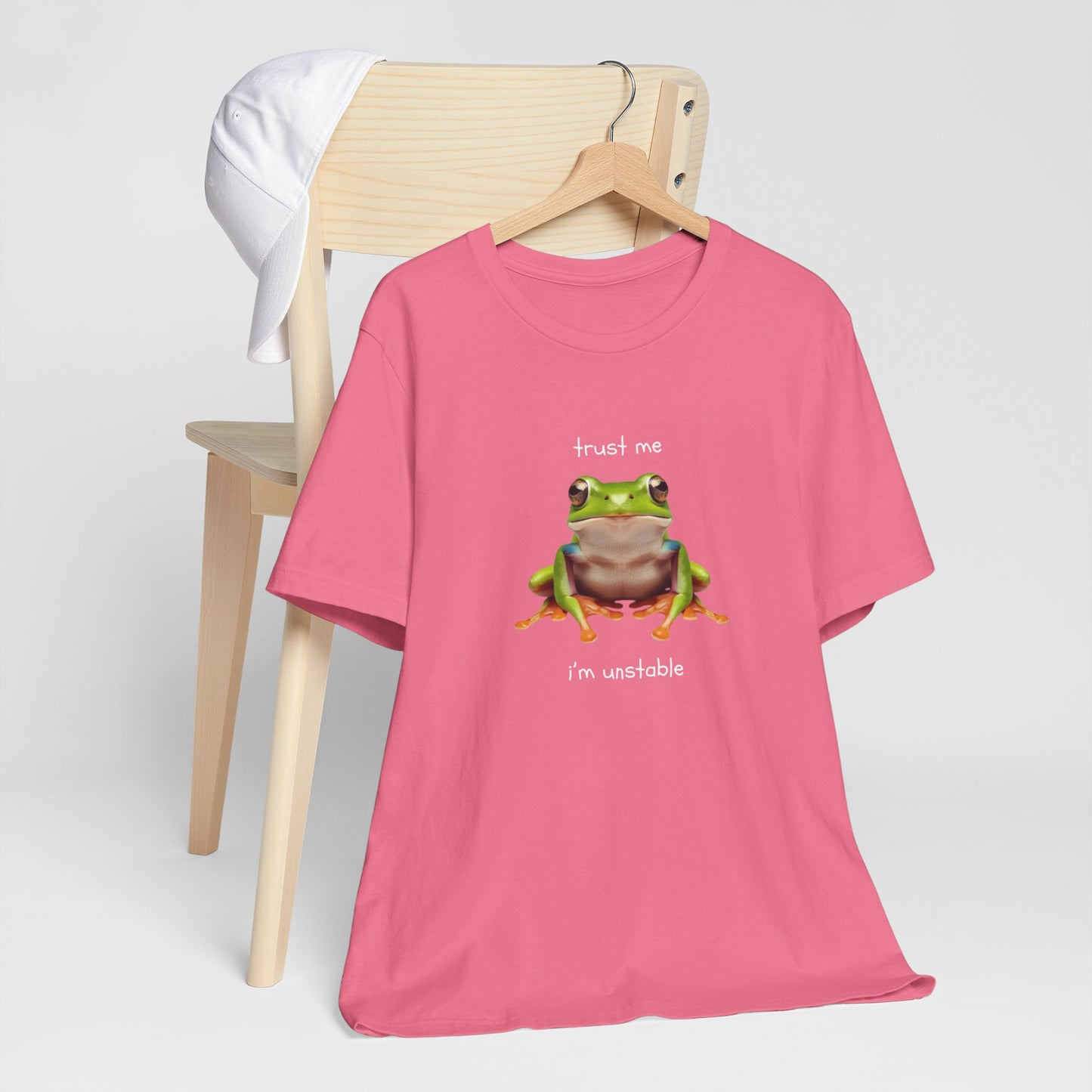 Trust Me, I'm Unstable Tree Frog - T-Shirt | Pets and Animals | Roly Poly Print
