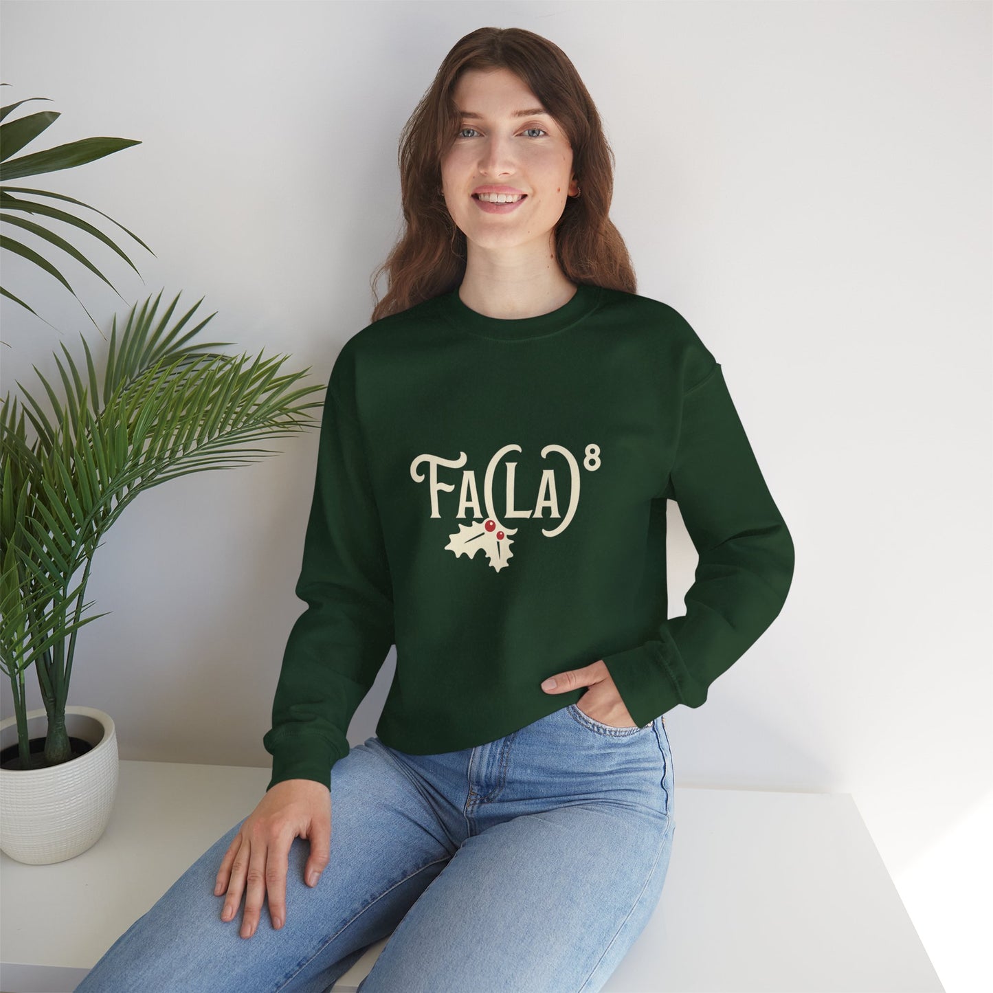Fa (La)8 - Christmas Sweatshirt | Holiday | Roly Poly Print