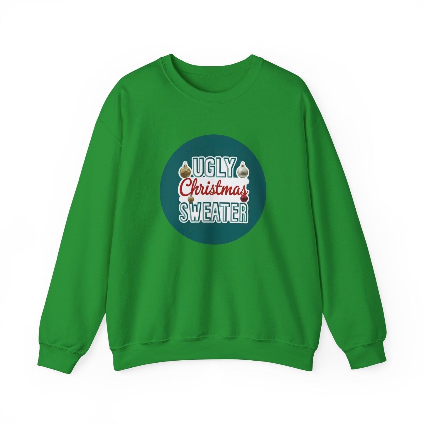 Ugly Christmas Sweater Logo Style - Christmas Sweatshirt | Holiday | Roly Poly Print