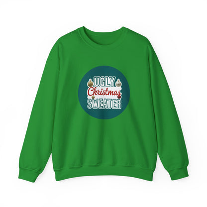 Ugly Christmas Sweater Logo Style - Christmas Sweatshirt | Holiday | Roly Poly Print