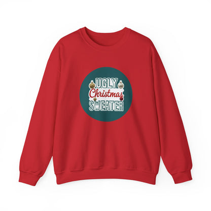 Ugly Christmas Sweater Logo Style - Christmas Sweatshirt | Holiday | Roly Poly Print