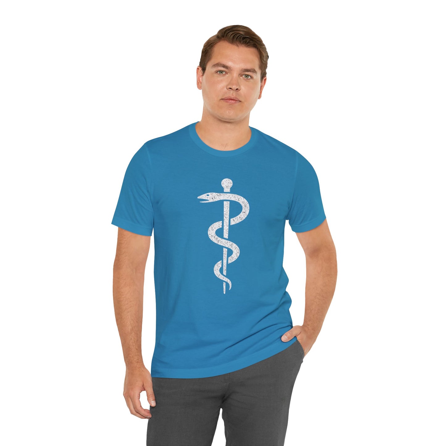 Rod of Asclepius - T-Shirt | Nurses & Healthcare | Roly Poly Print