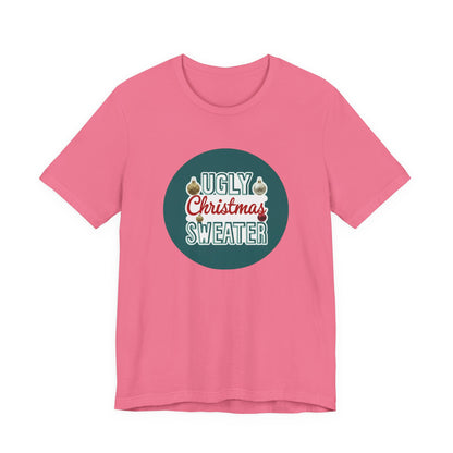 Ugly Christmas Sweater Logo Style - Christmas T-Shirt | Holiday | Roly Poly Print