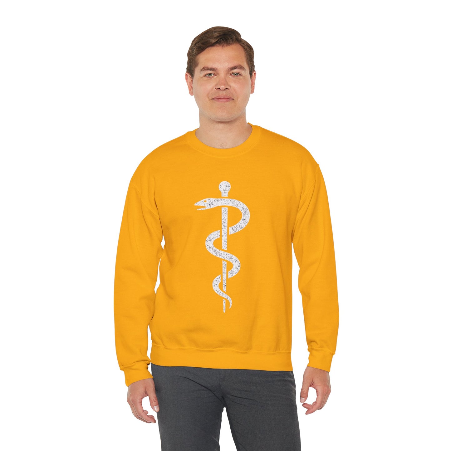 Rod of Asclepius - Sweatshirt | Nurses & Healthcare | Roly Poly Print