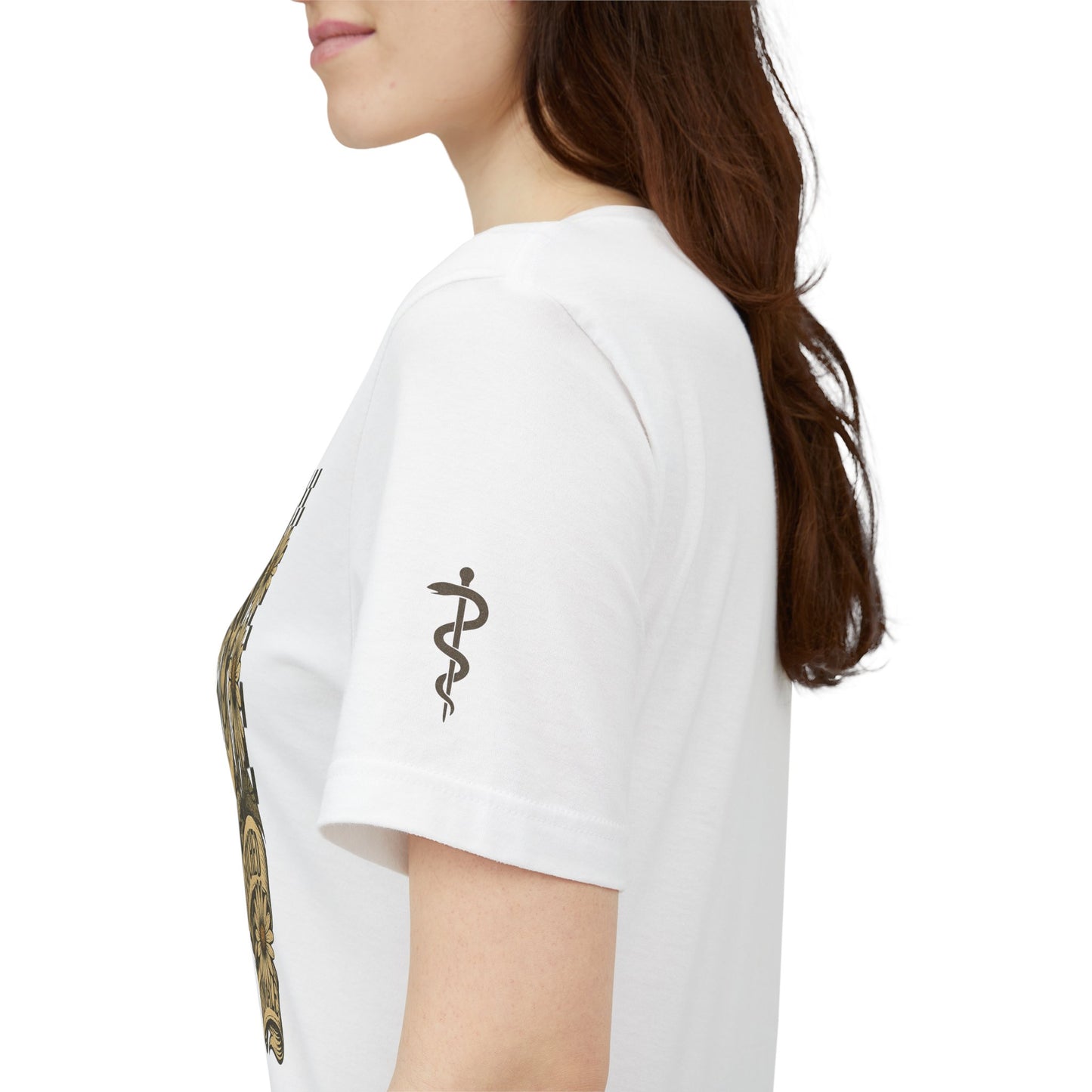 Sorta Ratched Sorta Nightingale with Daisies - T-Shirt | Nurses and Healthcare | Roly Poly Print