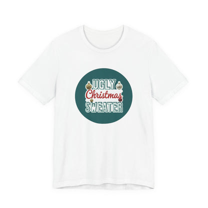 Ugly Christmas Sweater Logo Style - Christmas T-Shirt | Holiday | Roly Poly Print