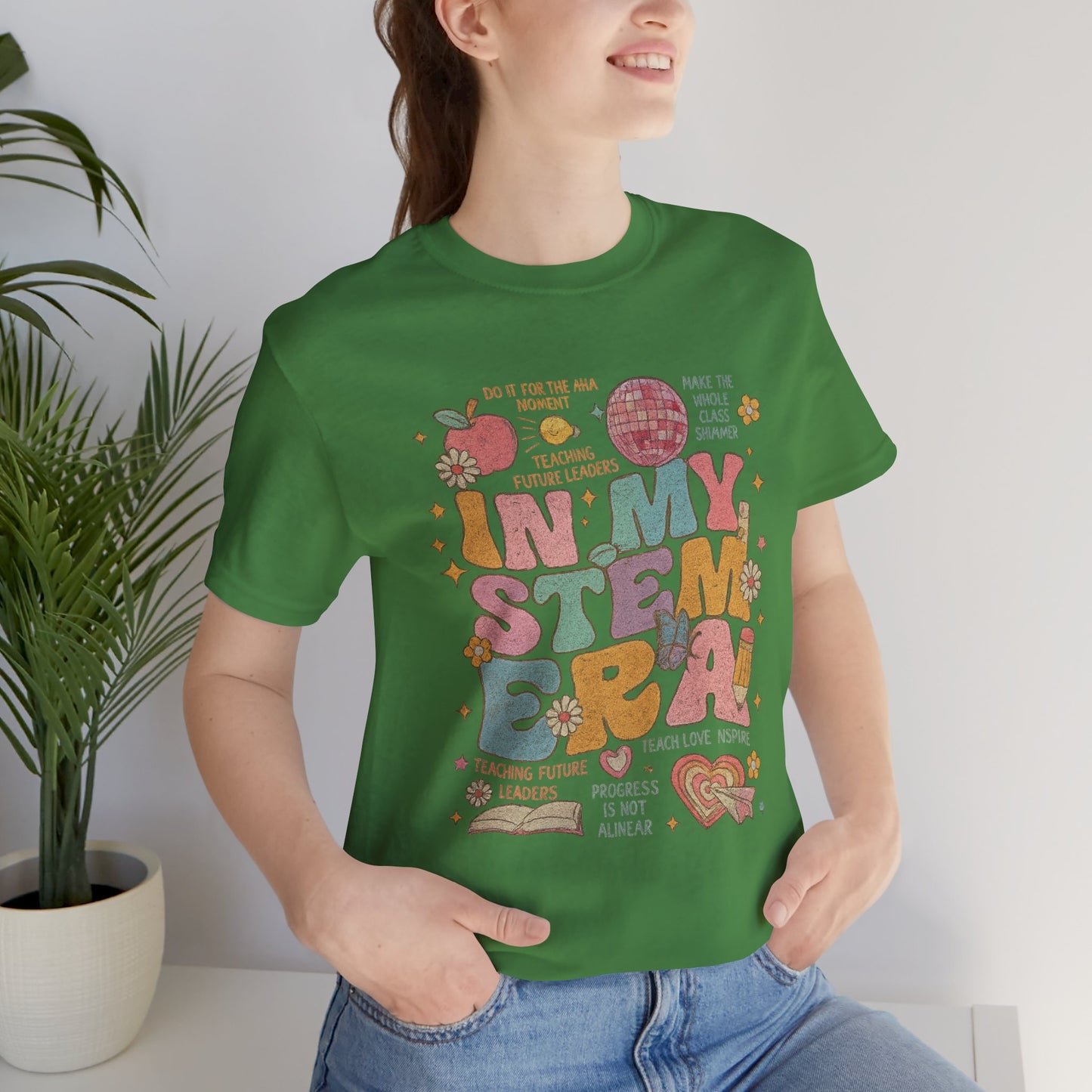 In My STEM Era - Teacher T-Shirt | STEM | Roly Poly Print