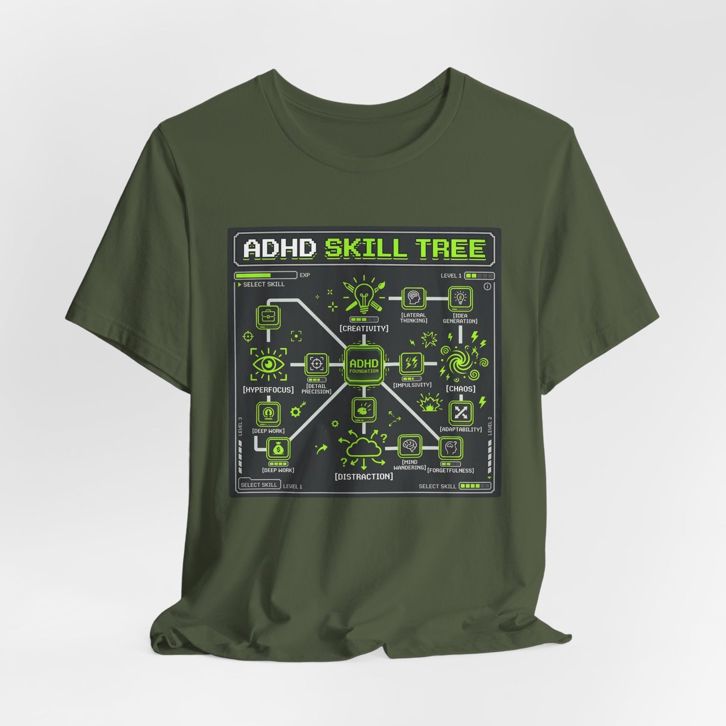 ADHD Skill Tree | T-Shirt