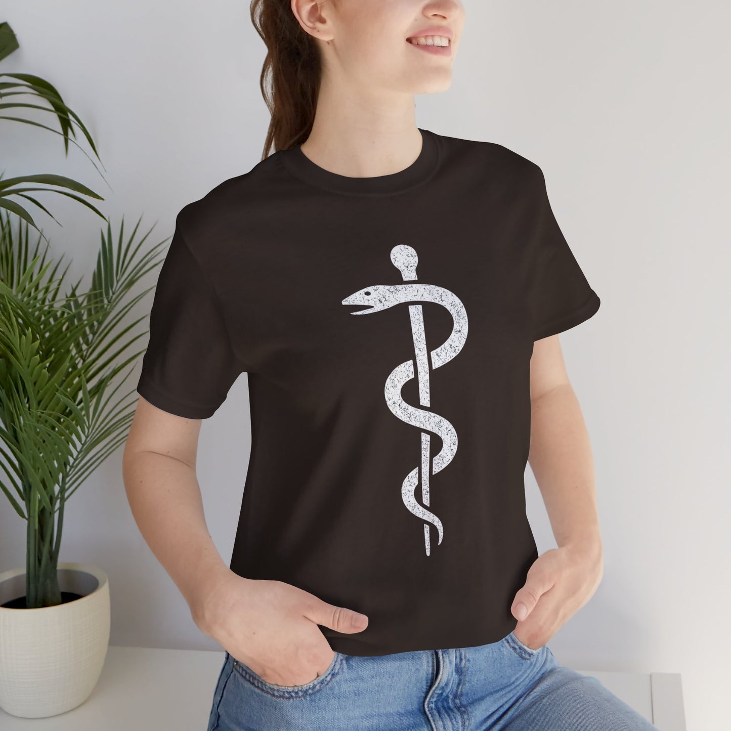 Rod of Asclepius - T-Shirt | Nurses & Healthcare | Roly Poly Print