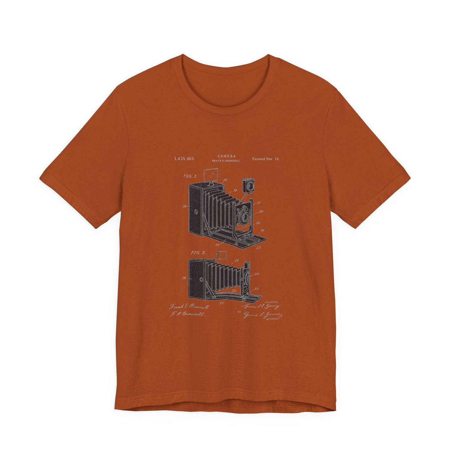 Camera Patent Vintage - T-Shirt | STEM | Roly Poly Print