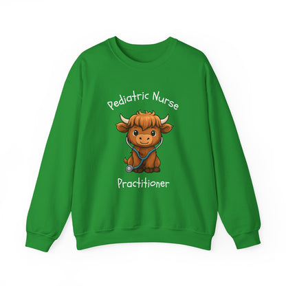 Pediatric Nurse Practitioner Little Bull - Sweatshirt | Nurse & Healthcare | Roly Poly Print