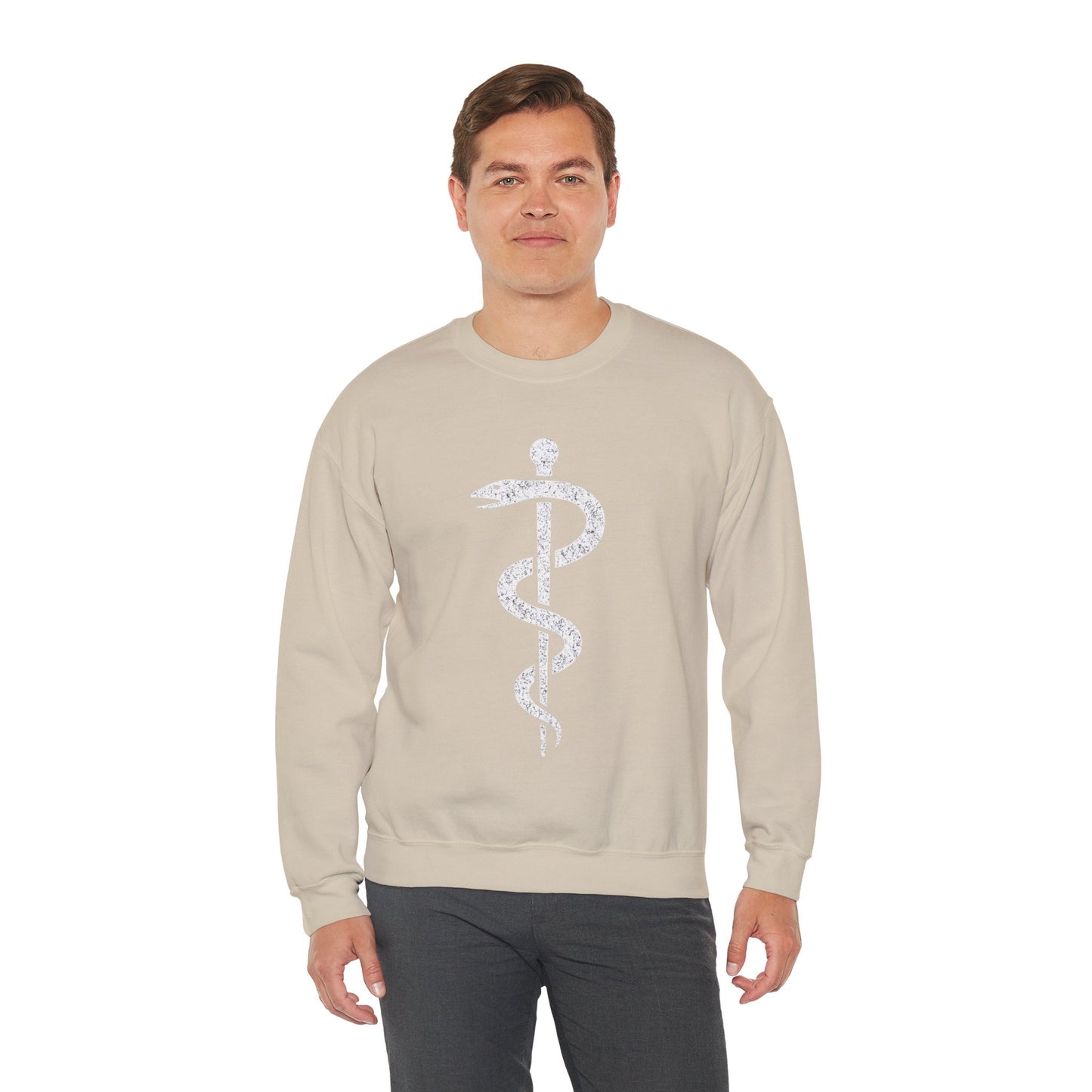 Rod of Asclepius - Sweatshirt | Nurses & Healthcare | Roly Poly Print