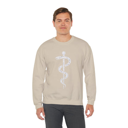 Rod of Asclepius - Sweatshirt | Nurses & Healthcare | Roly Poly Print