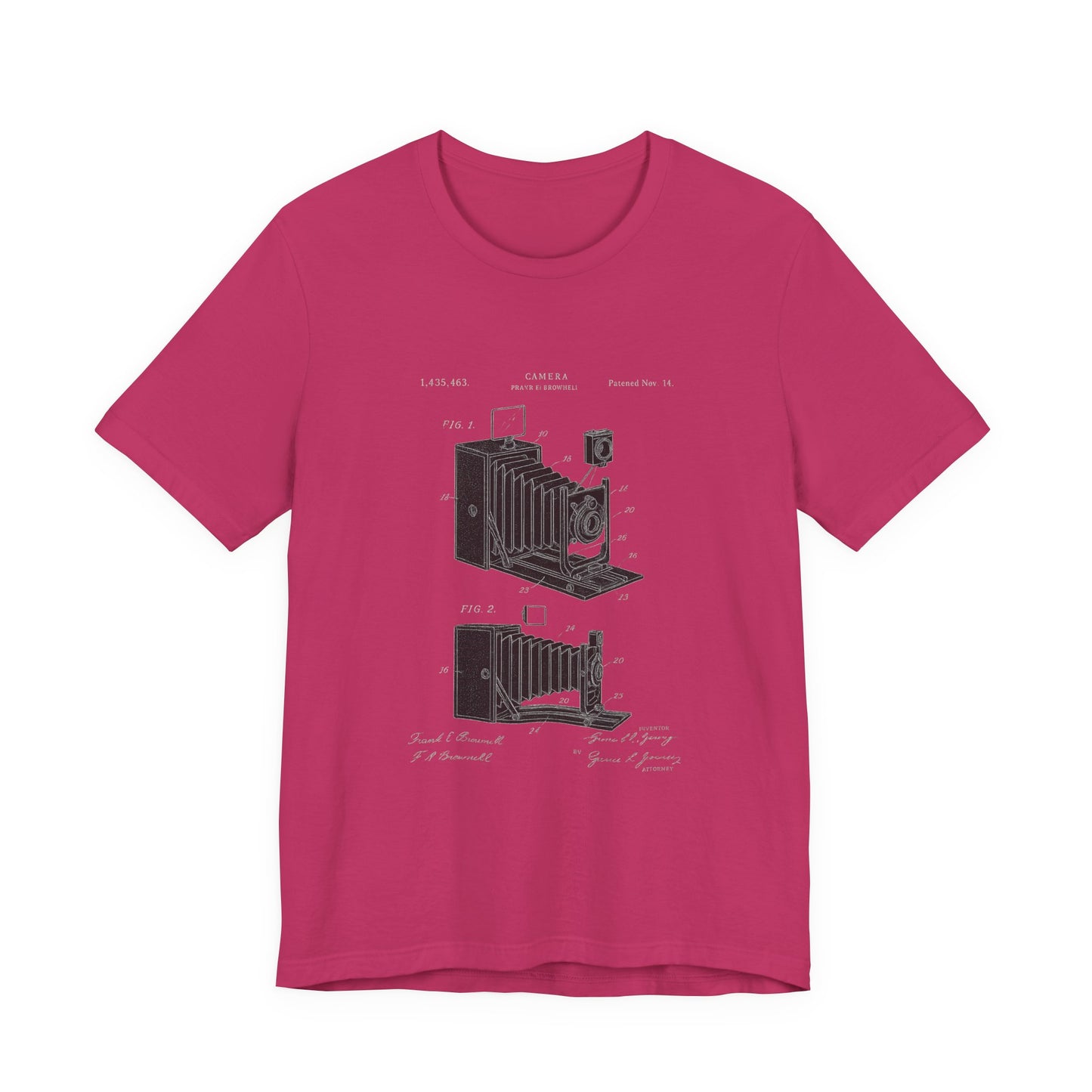 Camera Patent Vintage - T-Shirt | STEM | Roly Poly Print