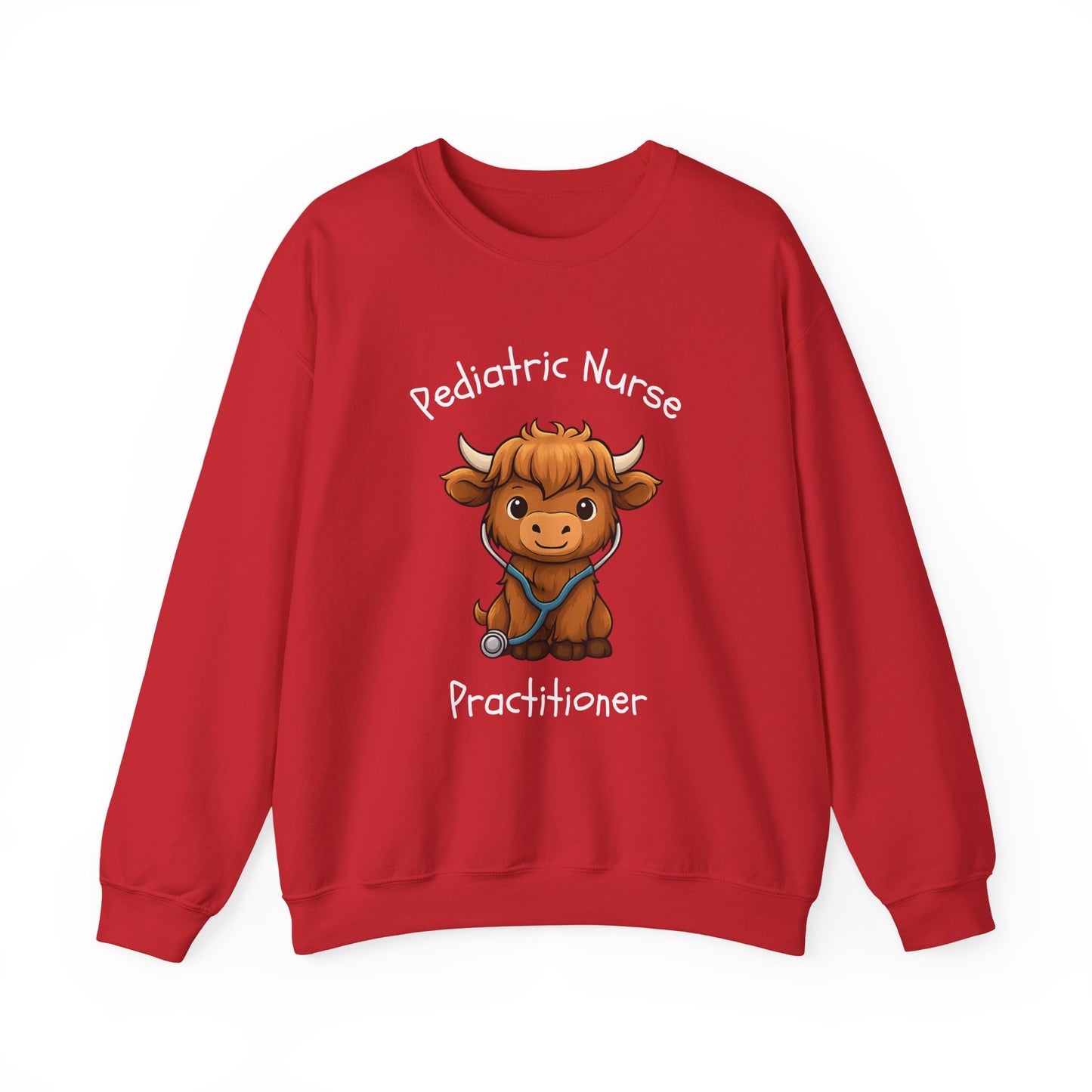 Pediatric Nurse Practitioner Little Bull - Sweatshirt | Nurse & Healthcare | Roly Poly Print