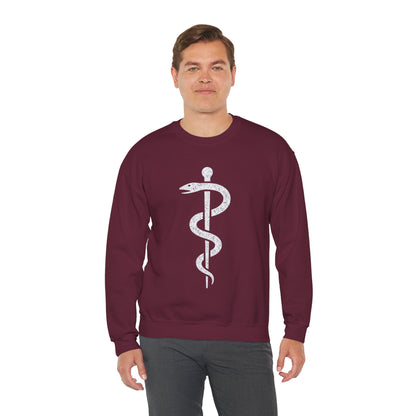 Rod of Asclepius - Sweatshirt | Nurses & Healthcare | Roly Poly Print