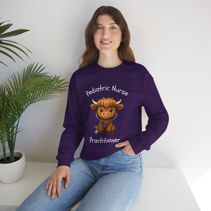 Pediatric Nurse Practitioner Little Bull - Sweatshirt | Nurse & Healthcare | Roly Poly Print
