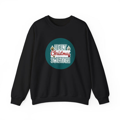 Ugly Christmas Sweater Logo Style - Christmas Sweatshirt | Holiday | Roly Poly Print