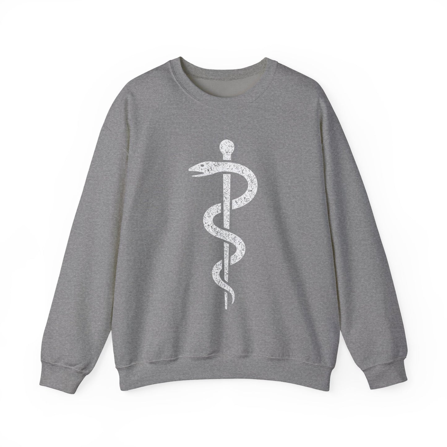 Rod of Asclepius - Sweatshirt | Nurses & Healthcare | Roly Poly Print