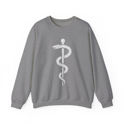 Rod of Asclepius - Sweatshirt | Nurses & Healthcare | Roly Poly Print