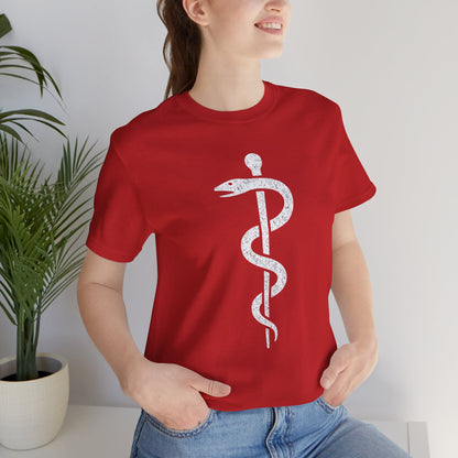Rod of Asclepius - T-Shirt | Nurses & Healthcare | Roly Poly Print