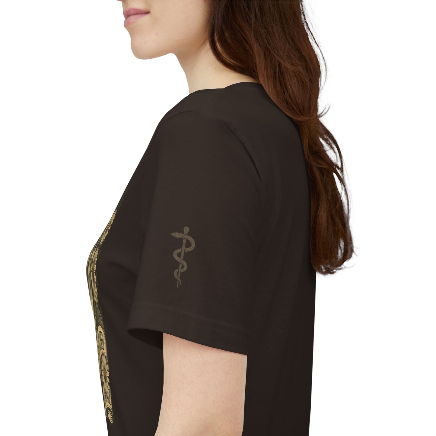 Sorta Ratched Sorta Nightingale with Daisies - T-Shirt | Nurses and Healthcare | Roly Poly Print