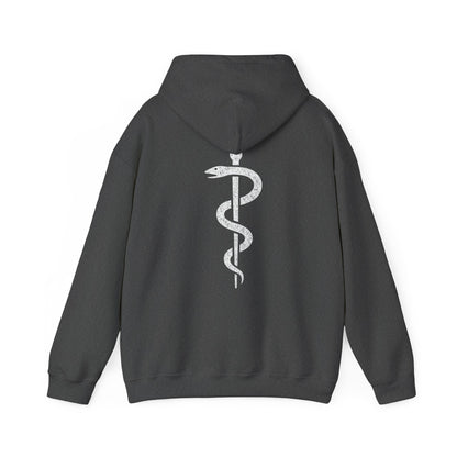 Rod of Asclepius - Hoodie | Nurses & Healthcare | Roly Poly Print