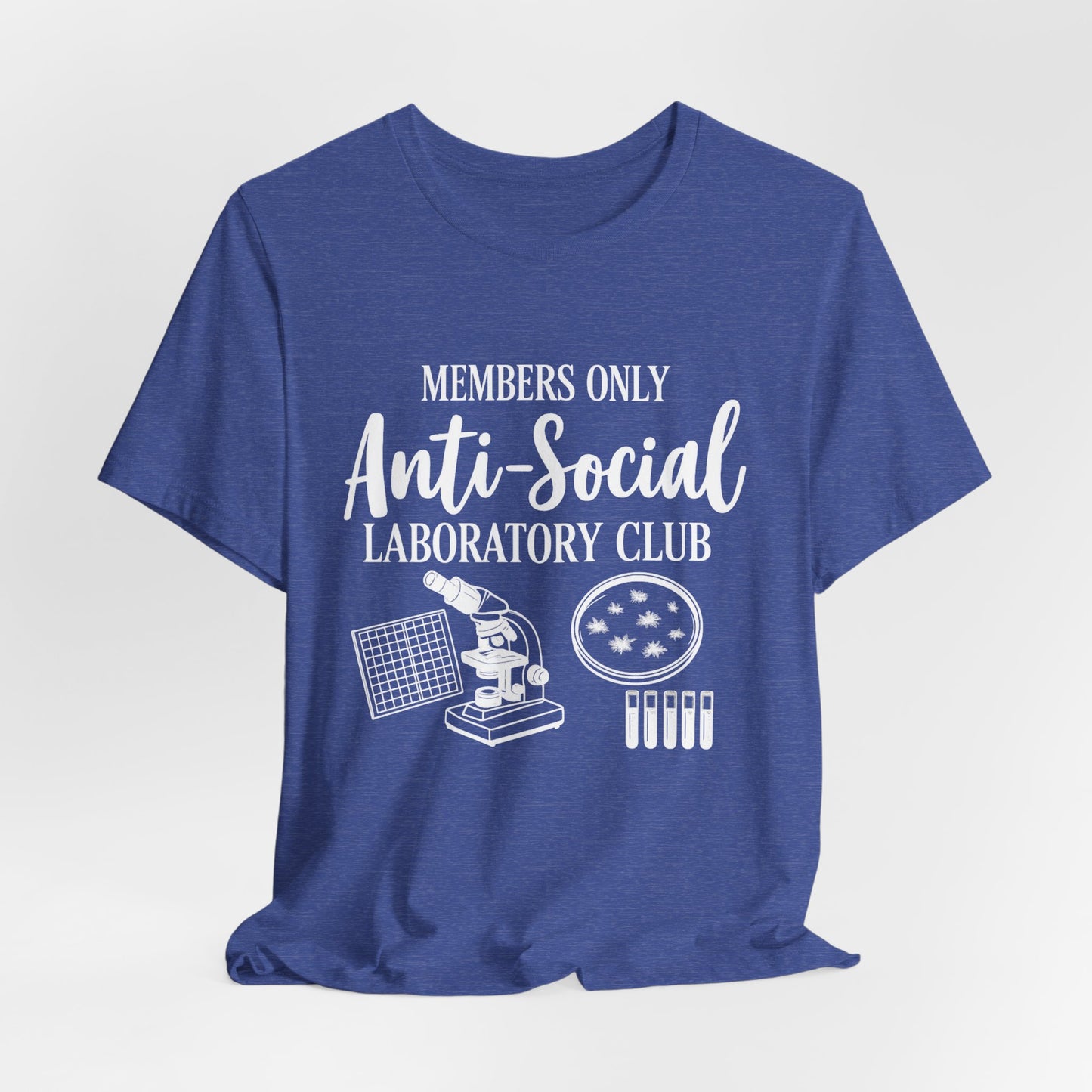 Anti-Social Laboratory Club - Dark Material T-Shirt | STEM | Roly Poly Print
