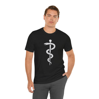 Rod of Asclepius - T-Shirt | Nurses & Healthcare | Roly Poly Print