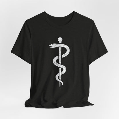 Rod of Asclepius - T-Shirt | Nurses & Healthcare | Roly Poly Print