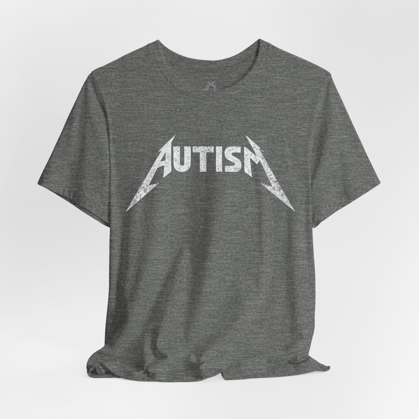 Autism Rock Band Album Cover — T-Shirt | Neurospicy & Relatable | Roly Poly Print