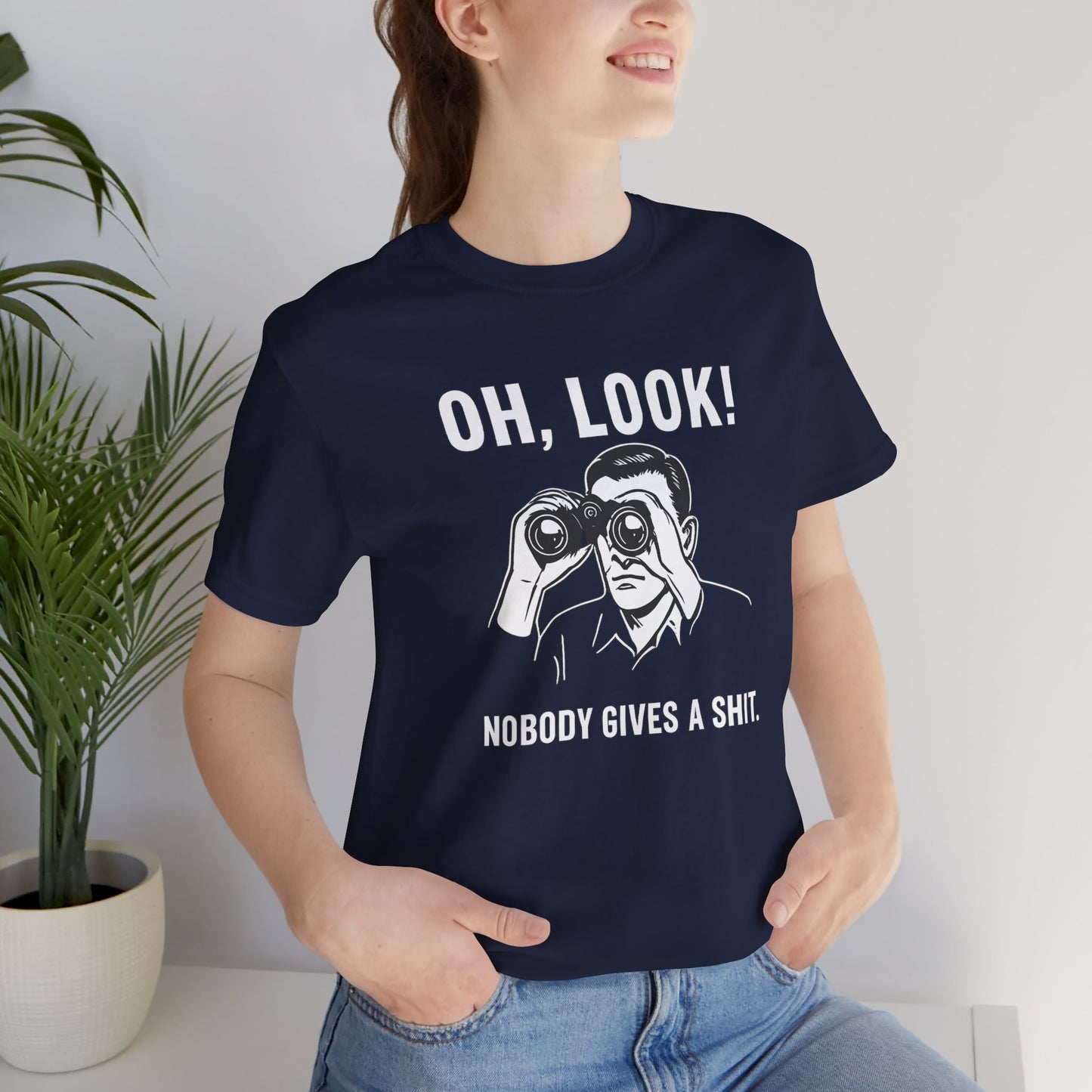 Oh Look Nobody Gives a Shit - T-Shirt | Sunny & Sarcastic | Roly Poly Print