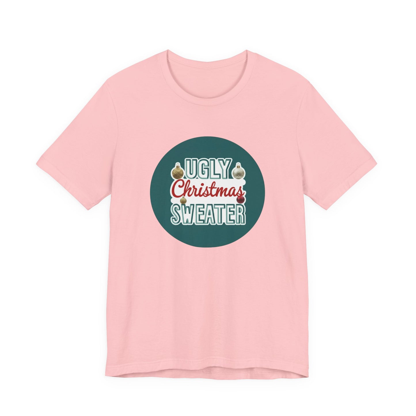 Ugly Christmas Sweater Logo Style - Christmas T-Shirt | Holiday | Roly Poly Print