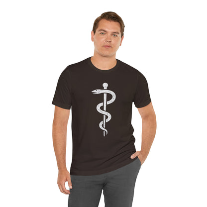 Rod of Asclepius - T-Shirt | Nurses & Healthcare | Roly Poly Print
