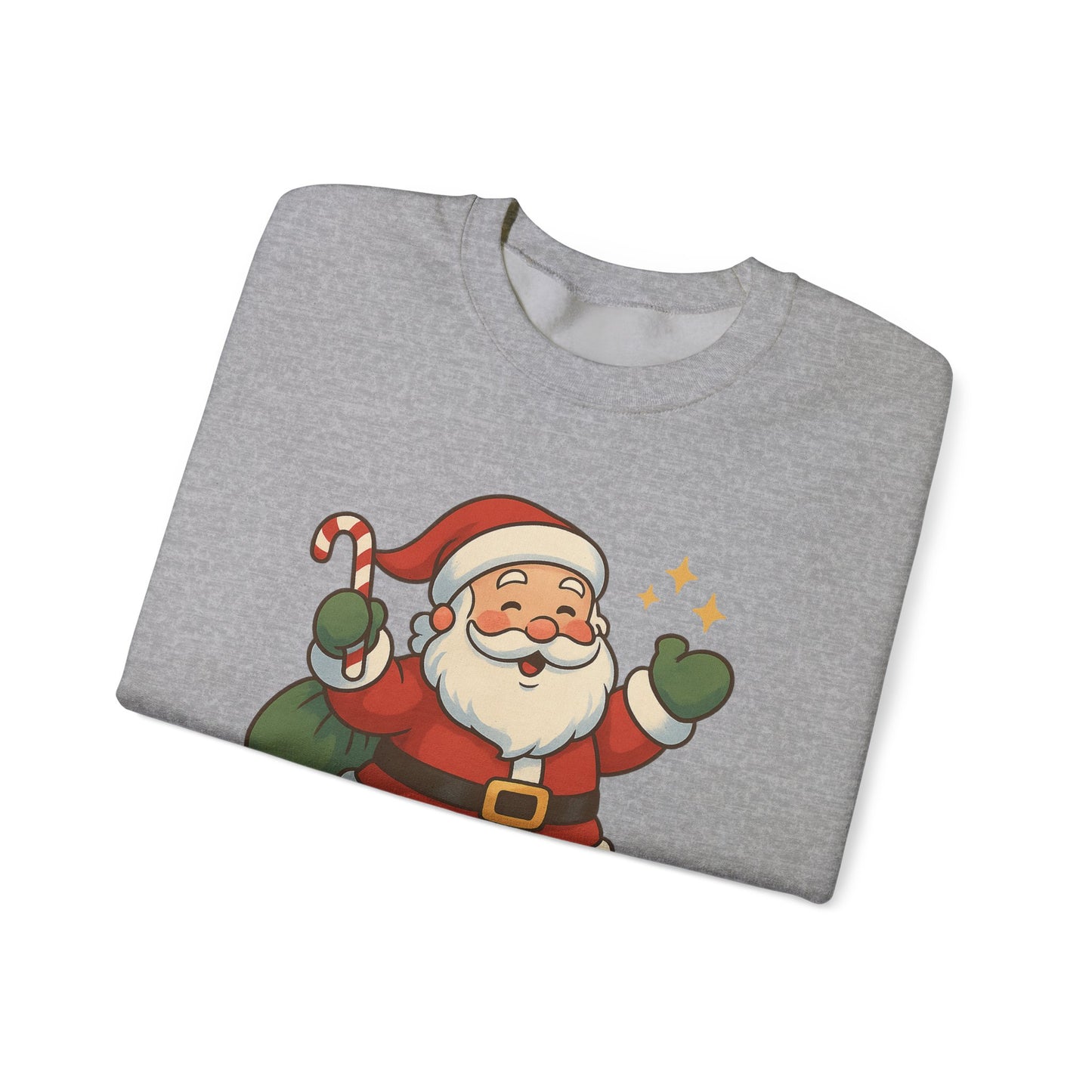 90's Era Santa - Christmas Sweatshirt | Holiday | Roly Poly Print