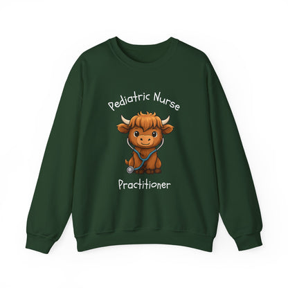 Pediatric Nurse Practitioner Little Bull - Sweatshirt | Nurse & Healthcare | Roly Poly Print