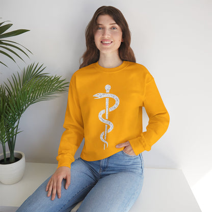 Rod of Asclepius - Sweatshirt | Nurses & Healthcare | Roly Poly Print