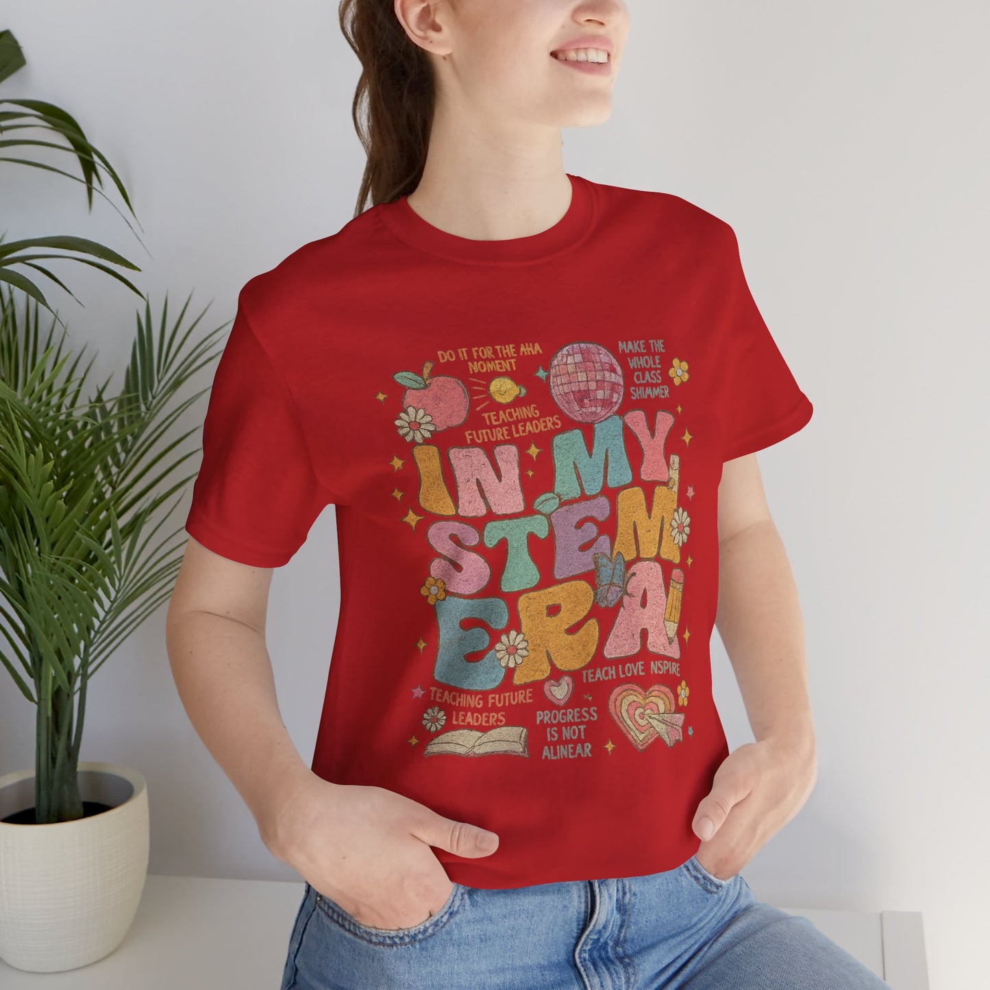 In My STEM Era - Teacher T-Shirt | STEM | Roly Poly Print