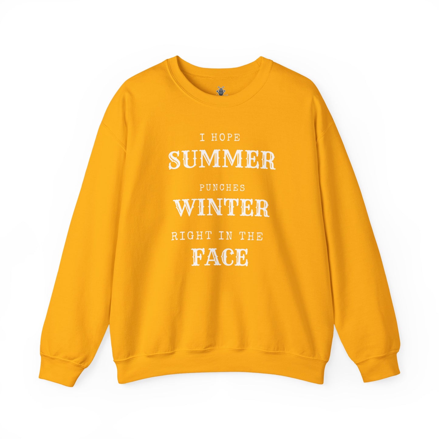 Summer Punches Winter - Sweatshirt | Funny and Sarcastic | Roly Poly Print