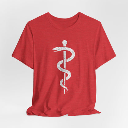 Rod of Asclepius - T-Shirt | Nurses & Healthcare | Roly Poly Print