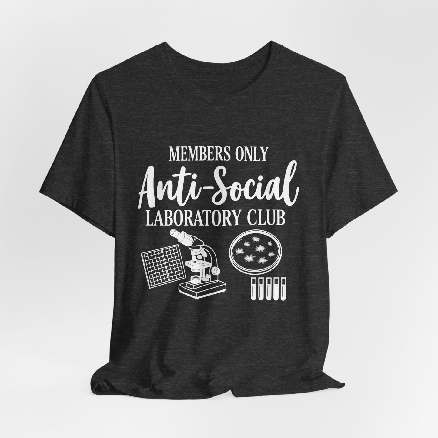 Anti-Social Laboratory Club - Dark Material T-Shirt | STEM | Roly Poly Print