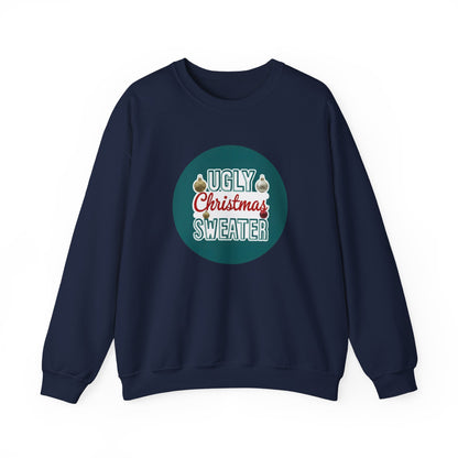 Ugly Christmas Sweater Logo Style - Christmas Sweatshirt | Holiday | Roly Poly Print